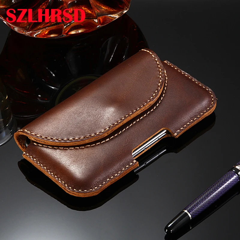 For Huawei P smart Plus 2019 High quality Handmade 100% Genuine Leather Men's Waist Outdoor Bag for Huawei P Smart Z Case Cover
For Huawei P smart Plus 2019 High quality Handmade 100% Genuine Leather Men's Waist Outdoor Bag for Huawei P Smart Z Case Cover
