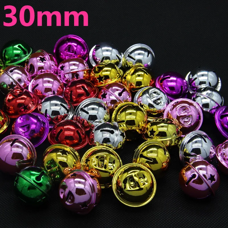 40mm 30mm 10pcs Mixed Color Copper Jingle Bells Charm For Christmas Decoration Supplies Gifts Jewelry Accessories
40mm 30mm 10pcs Mixed Color Copper Jingle Bells Charm For Christmas Decoration Supplies Gifts Jewelry Accessories
