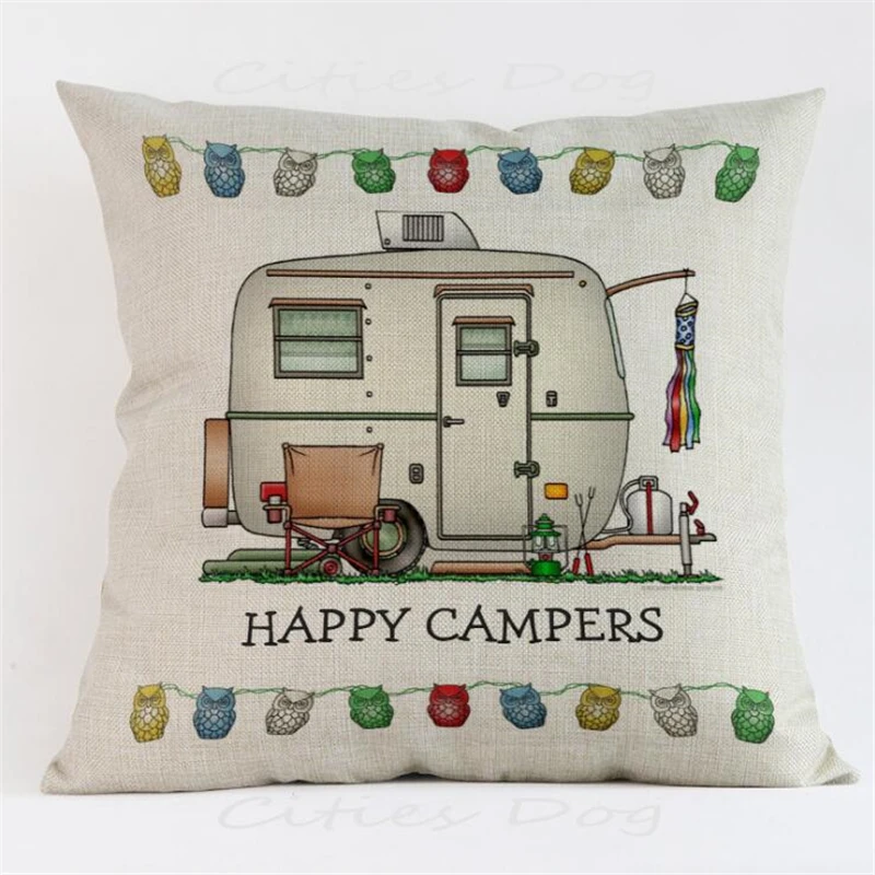 Decorative Cushion Vintage Station Wagon Campers Printed Seat Cushion Linen Cotton Pillow Home Decor Sofa Throw Pillows 45x45
Decorative Cushion Vintage Station Wagon Campers Printed Seat Cushion Linen Cotton Pillow Home Decor Sofa Throw Pillows 45x45