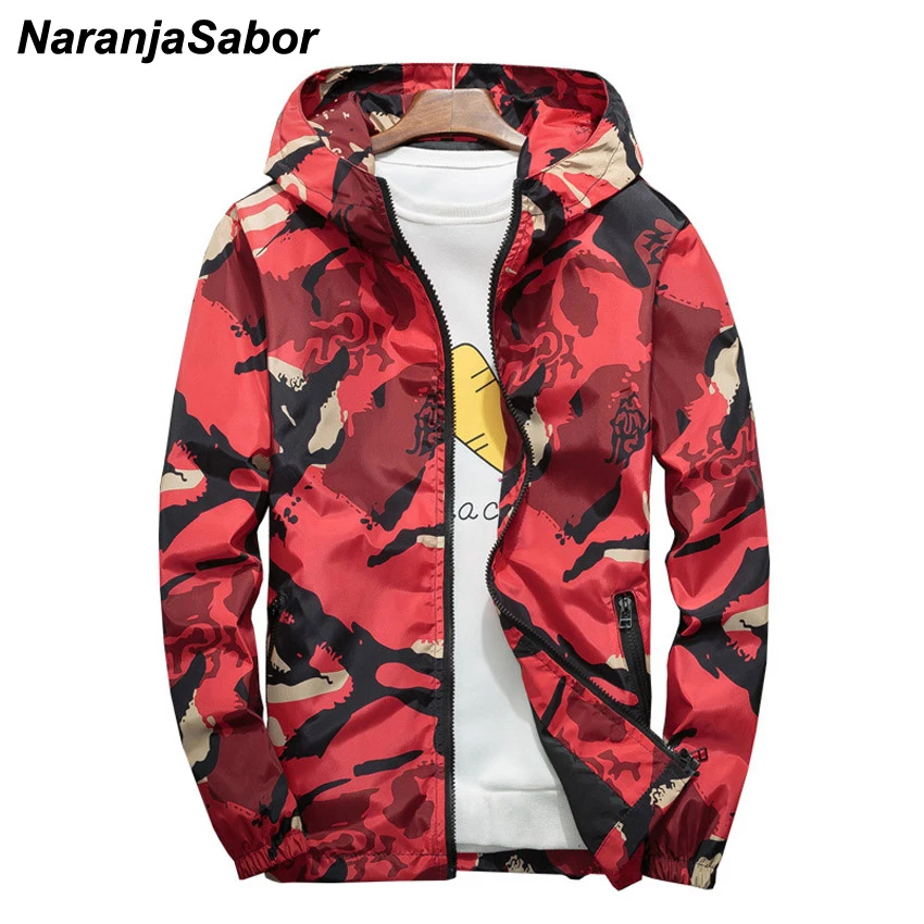 NaranjaSabor Men's Jacket Hooded Camouflage Coat New Fashion Men Clothing Spring Casual Jackets Male Outerwear Plus Size 6XL 7XL
NaranjaSabor Men's Jacket Hooded Camouflage Coat New Fashion Men Clothing Spring Casual Jackets Male Outerwear Plus Size 6XL 7XL