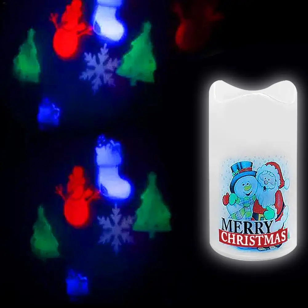 Christmas LED Laser Projector Lamps Christmas Tree Snow Flake Snowman Outdoor Party Garden Candle Lamp Battery (Self-Provided)
Christmas LED Laser Projector Lamps Christmas Tree Snow Flake Snowman Outdoor Party Garden Candle Lamp Battery (Self-Provided)