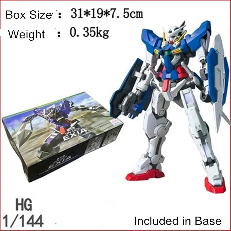 New Japan Model HG 1:144 Scale Mobile Fighter GN-001 EXIA Assembly Full set Mobile Suit Kids Toys Included in Base
New Japan Model HG 1:144 Scale Mobile Fighter GN-001 EXIA Assembly Full set Mobile Suit Kids Toys Included in Base