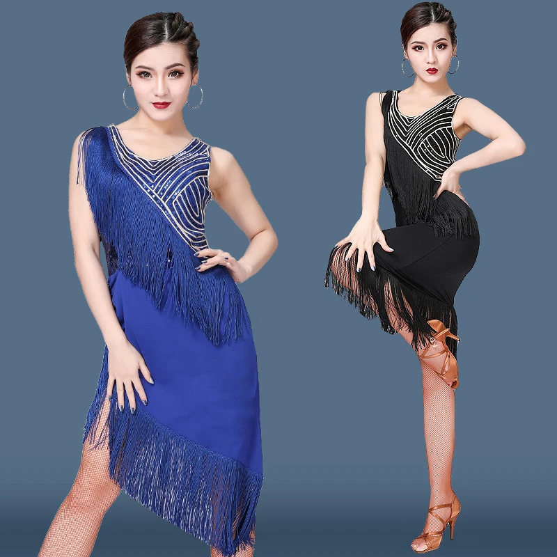 Latin Competition Dress for Women Latin Dance Dress 4 Colors Fringe Clothes Cha Cha Salsa Rumba Competition Wear Tango Costume
Latin Competition Dress for Women Latin Dance Dress 4 Colors Fringe Clothes Cha Cha Salsa Rumba Competition Wear Tango Costume