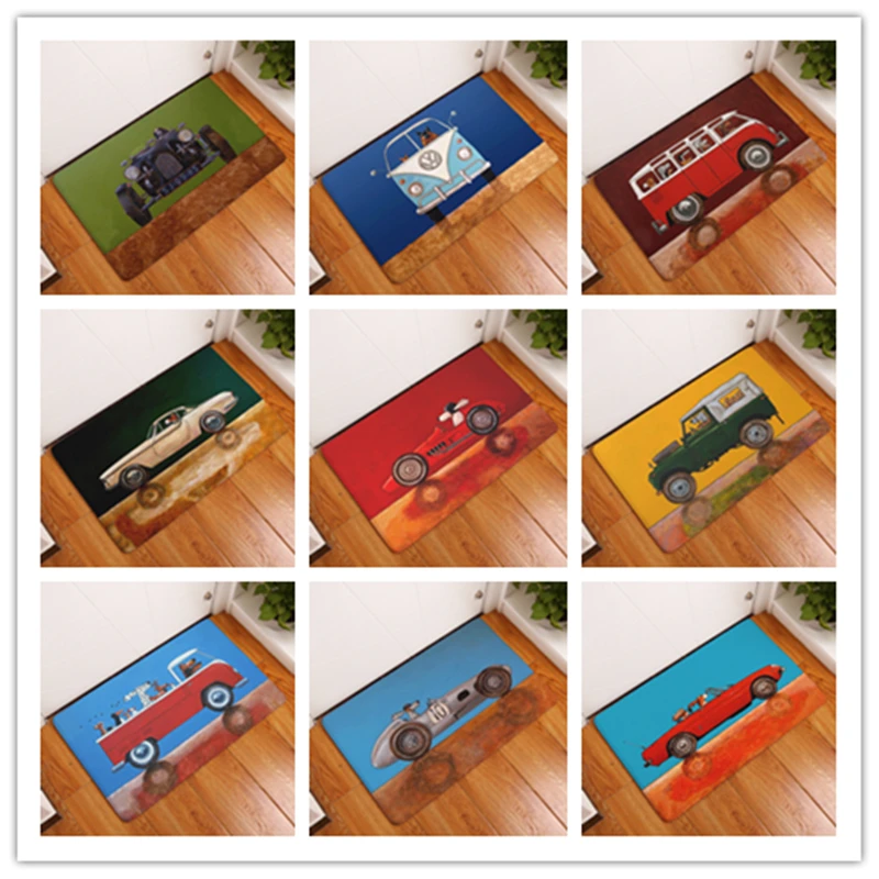 Фланелевые автомобильные дверные коврики для собак домашние ванной комнаты ног
