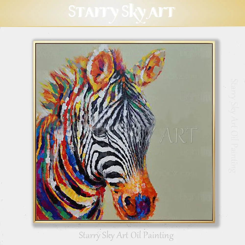 Hot Selling Hand-painted High Quality Abstract Modern Animal Zebra Oil Painting on Canvas Funny Zebra Oil Painting for Wall Art
Hot Selling Hand-painted High Quality Abstract Modern Animal Zebra Oil Painting on Canvas Funny Zebra Oil Painting for Wall Art