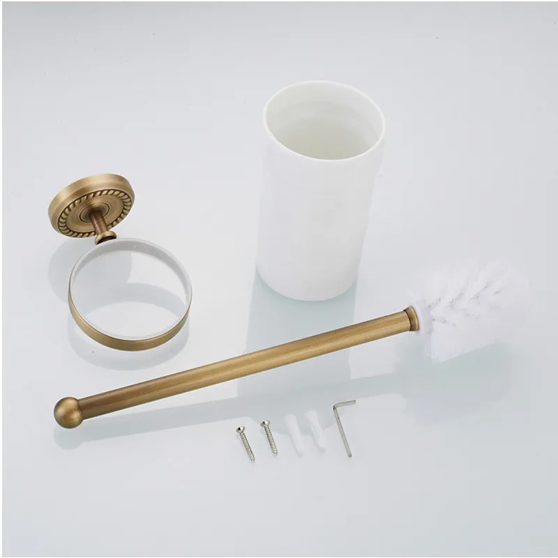 Free shipping European style classic design antique bronze copper ceramic toilet brush holder cup
Free shipping European style classic design antique bronze copper ceramic toilet brush holder cup