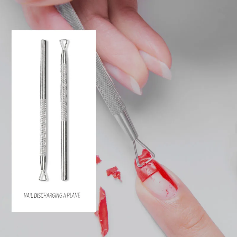 Stainless Steel Manicure Nail Tools Unloading A Planer Oil Glue Dead Skin Push Nail Polish Armor Remove Cuticle Pusher
Stainless Steel Manicure Nail Tools Unloading A Planer Oil Glue Dead Skin Push Nail Polish Armor Remove Cuticle Pusher