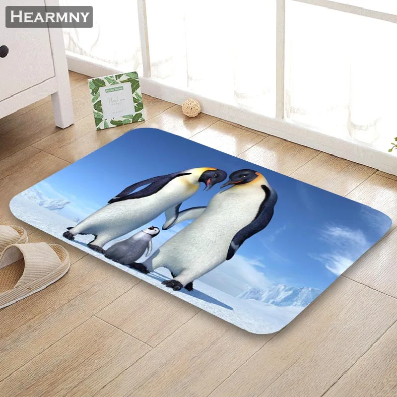 HEARMNY New Arrival Doormat Penguins Home Mat Machine Made Anti Slip Carpet Living Room/Hallway Bath Mat For Kids Gift
HEARMNY New Arrival Doormat Penguins Home Mat Machine Made Anti Slip Carpet Living Room/Hallway Bath Mat For Kids Gift