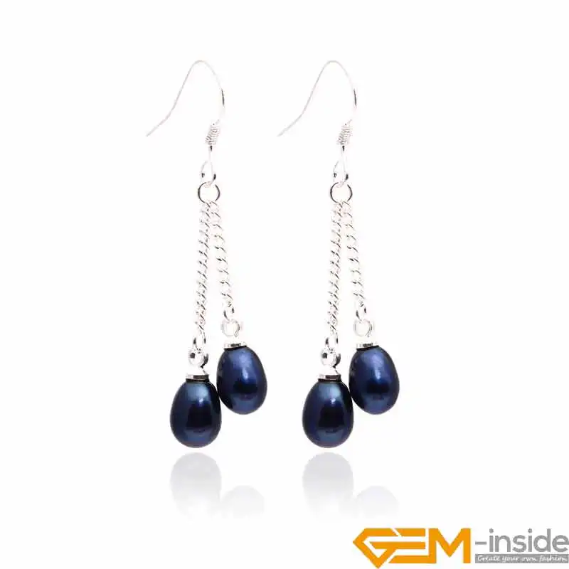 5-6mmx7-8mm Pearl Earrings Silver Plated Hook For Women Gift Jewelry Long Earrings Female Valentine Gifts White Pink Blue Pearl
5-6mmx7-8mm Pearl Earrings Silver Plated Hook For Women Gift Jewelry Long Earrings Female Valentine Gifts White Pink Blue Pearl