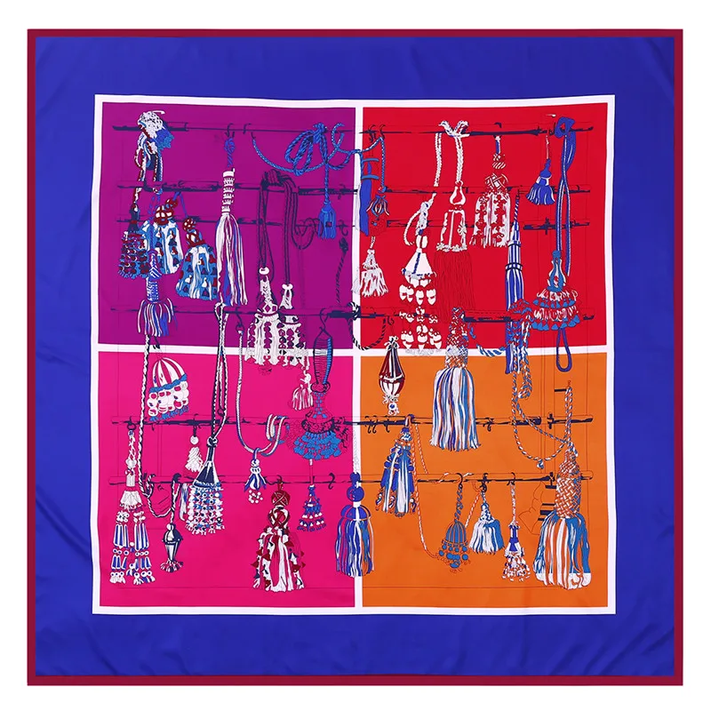 POBING Luxury Brand 100% Twill Silk Scarf Women Animals Print Square Scarves Echarpes Large Foulards Femme Wrap Bandanas 130CM
POBING Luxury Brand 100% Twill Silk Scarf Women Animals Print Square Scarves Echarpes Large Foulards Femme Wrap Bandanas 130CM
