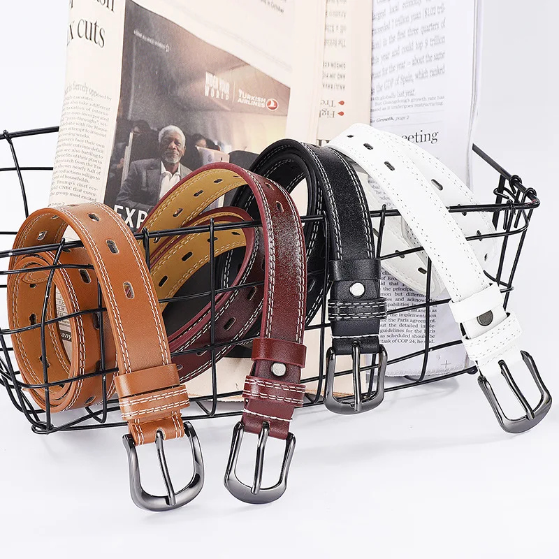 Pin Buckles Belt Female Women Leather Belt Luxury Brand Deduction Side Wild Belts For Jeans Fashion Students Simple
Pin Buckles Belt Female Women Leather Belt Luxury Brand Deduction Side Wild Belts For Jeans Fashion Students Simple