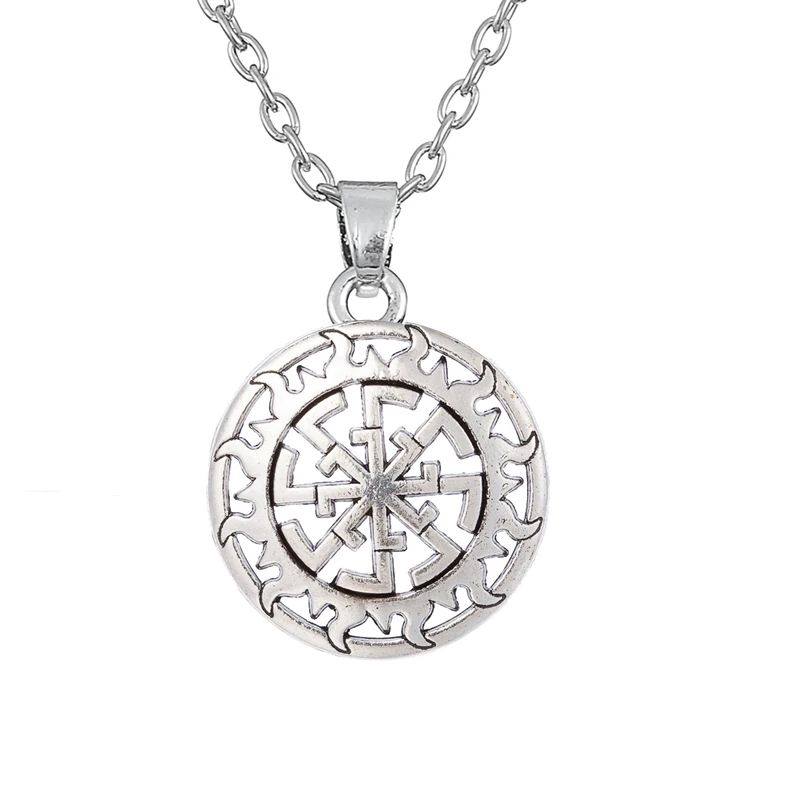 Fishhook Slavic Necklaces Pagan Pendant Talisman Znich Collares Grandes De Moda for Men Vintage Jewelry | Украшения и аксессуары