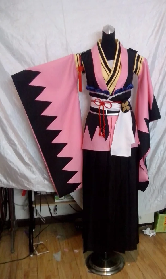 Аниме Косплей hakuouki одежда самураев Yukimura Jiziru Костюмы для косплея топ + юбка + ремень, комплект 11
Аниме Косплей hakuouki одежда самураев Yukimura Jiziru Костюмы для косплея топ + юбка + ремень, комплект 11
