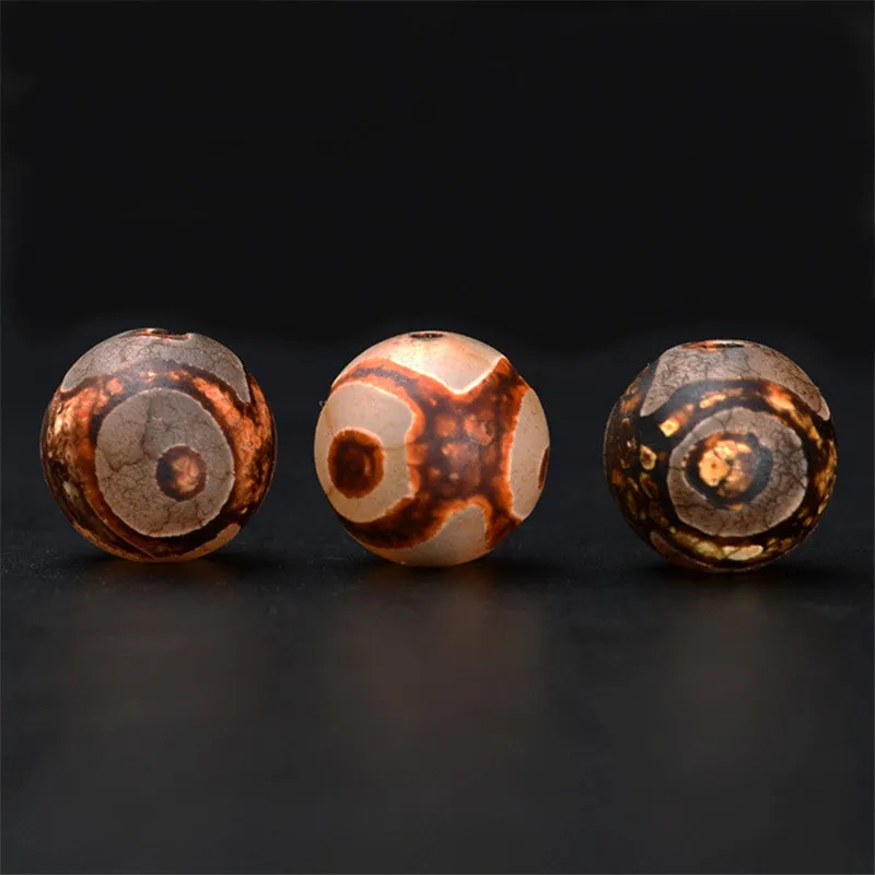 SEA MEW 20 PCS 8mm 10mm Tibetan Eyes Dzi Beads, Round Spacer Beads DIY Hole Bead For Jewelry Making
SEA MEW 20 PCS 8mm 10mm Tibetan Eyes Dzi Beads, Round Spacer Beads DIY Hole Bead For Jewelry Making