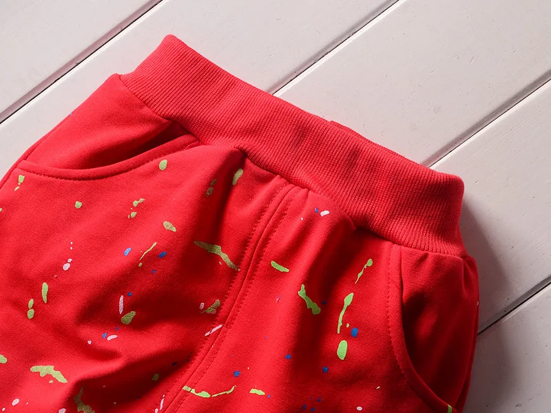 Детская одежда коллекция 2017 года осенне-зимний хлопковый комплект С Рисунком