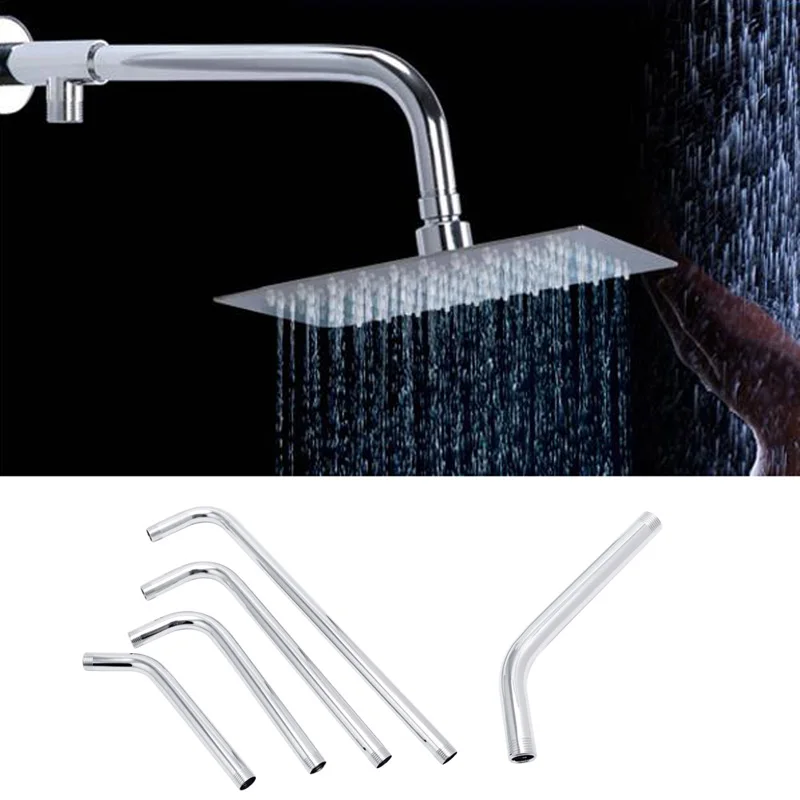 Thread G1/2 Stainless Steel Wall Mounted Tube Rainfall Shower Head Arm Bracket M18
Thread G1/2 Stainless Steel Wall Mounted Tube Rainfall Shower Head Arm Bracket M18