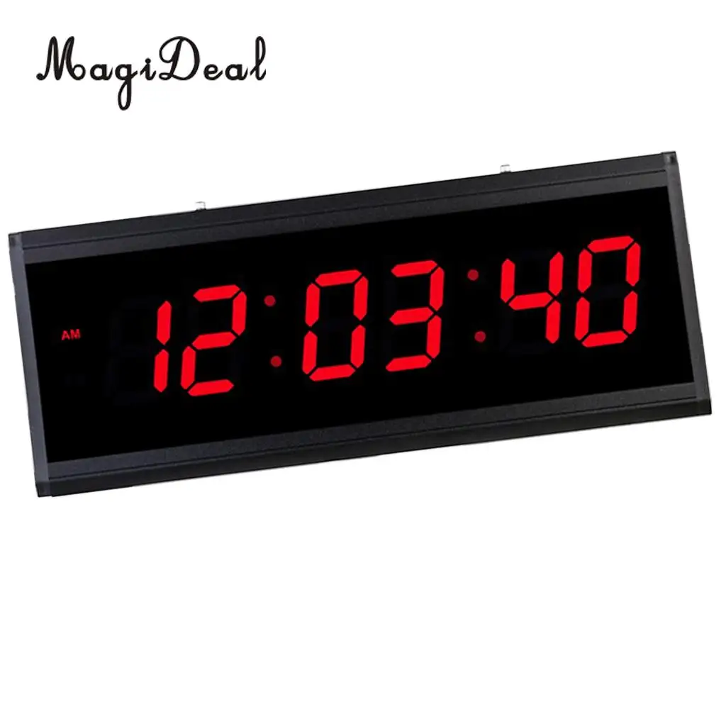 18'' Extra Large LED Screen Clock 24H Time Indoor Projection Clocks Displaying EU Plug in Red/Blue/Green
18'' Extra Large LED Screen Clock 24H Time Indoor Projection Clocks Displaying EU Plug in Red/Blue/Green
