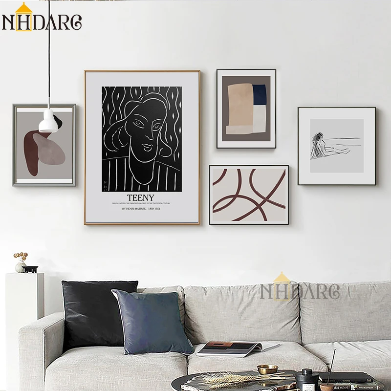 Modern Vintage Vogue Black White Line Character Sketch Canvas Print Painting Poster Art Wall Picture for Living Room Home Decor
Modern Vintage Vogue Black White Line Character Sketch Canvas Print Painting Poster Art Wall Picture for Living Room Home Decor
