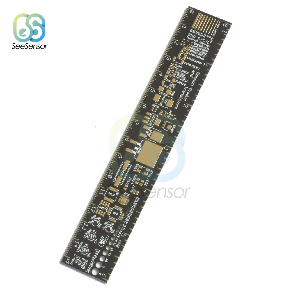 Линейка PCB 15 см для электронных инженеров производителей Geeks вентиляторов Arduino