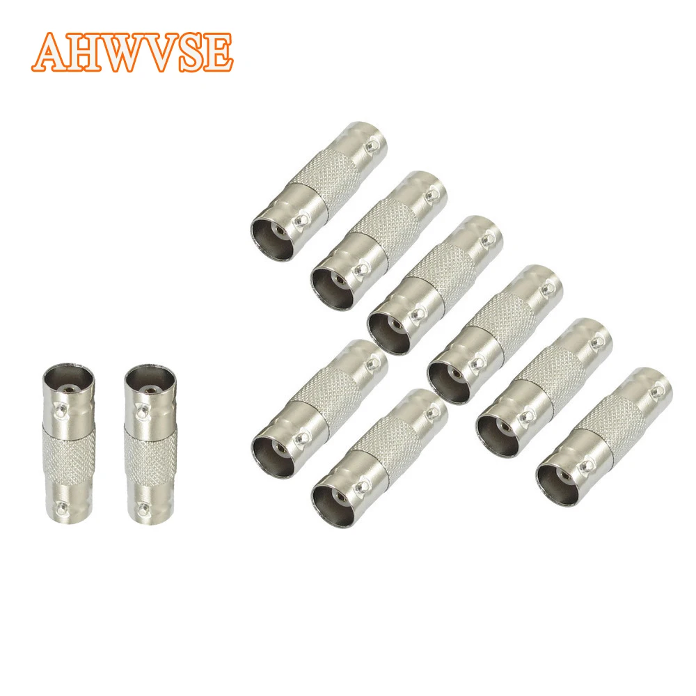 100Pcs/lot Inline Coupler Coax BNC Connector BNC Female to Female Extender for cctv camera Security video surveillance system
100Pcs/lot Inline Coupler Coax BNC Connector BNC Female to Female Extender for cctv camera Security video surveillance system