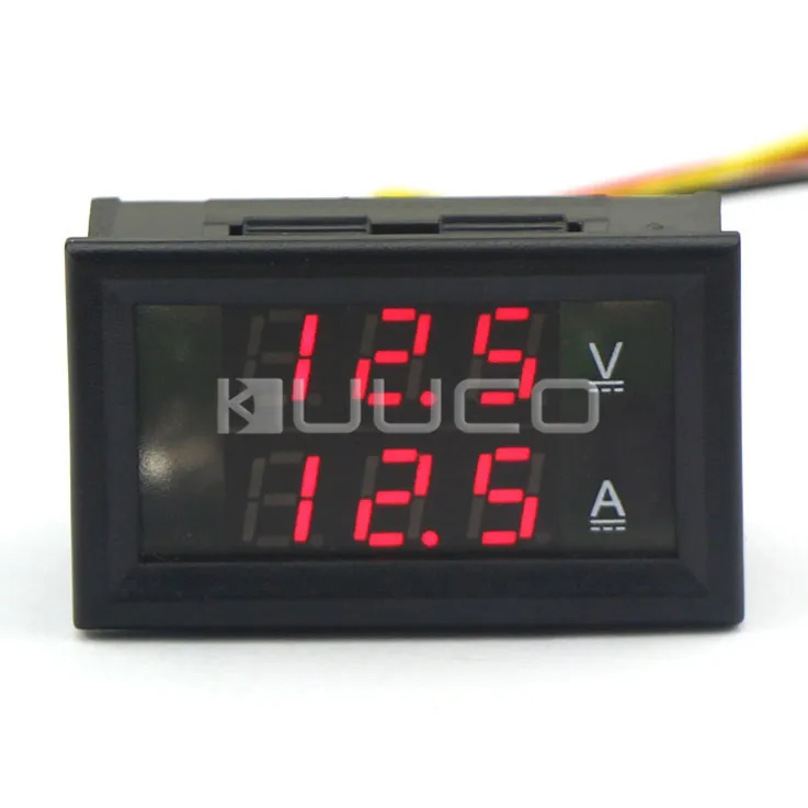Digital Tester DC 4.5~30V/100A Voltage Current Meter 2in1 Panel Meter/Monitor/Digital Meter DC 12V 24V Voltmeter Ammeter
Digital Tester DC 4.5~30V/100A Voltage Current Meter 2in1 Panel Meter/Monitor/Digital Meter DC 12V 24V Voltmeter Ammeter