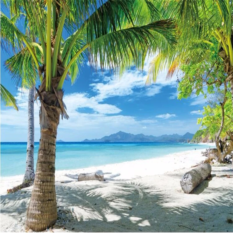 Custom 3D Mural Home Decorative Wallpaper Background Wallpaper Beach Coconut Grove Fresco Landscape Wall paper Beibehang
Custom 3D Mural Home Decorative Wallpaper Background Wallpaper Beach Coconut Grove Fresco Landscape Wall paper Beibehang