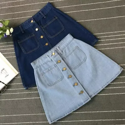 2022 summer Womens ladies A-line Jeans short Skirt Button High Waist Denim pockets Skirt harajuku mini high quality jean
2022 summer Womens ladies A-line Jeans short Skirt Button High Waist Denim pockets Skirt harajuku mini high quality jean