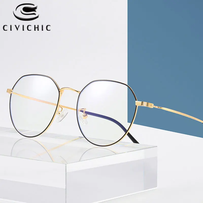 Chic Women Optical Glasses Anti Blu Light Eyeglasses Men Retro Computer Eyewear Alloy Frame Blu Ray Gaming Oculos De Grau COG07
Chic Women Optical Glasses Anti Blu Light Eyeglasses Men Retro Computer Eyewear Alloy Frame Blu Ray Gaming Oculos De Grau COG07