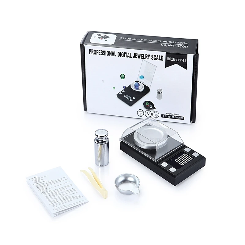 10g 20g 50g 100g Electronic Scales 0.001g Digital Mini Scale LCD Portable Jewelry Medicial Herbs Lab Weight Milligram Gram Scale
10g 20g 50g 100g Electronic Scales 0.001g Digital Mini Scale LCD Portable Jewelry Medicial Herbs Lab Weight Milligram Gram Scale