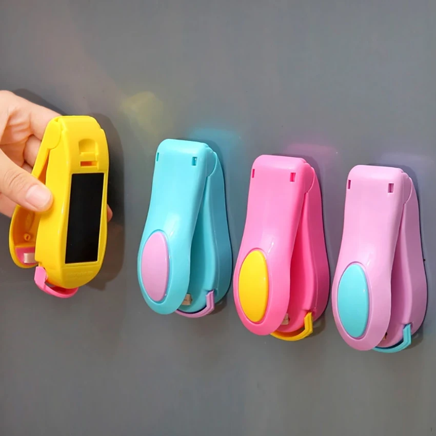 Household Hand-press Mini Heat Sealing Machine Portable Magnetic Food Packing Sealer Candy Color Snack Bags Sealing Gadgets
Household Hand-press Mini Heat Sealing Machine Portable Magnetic Food Packing Sealer Candy Color Snack Bags Sealing Gadgets