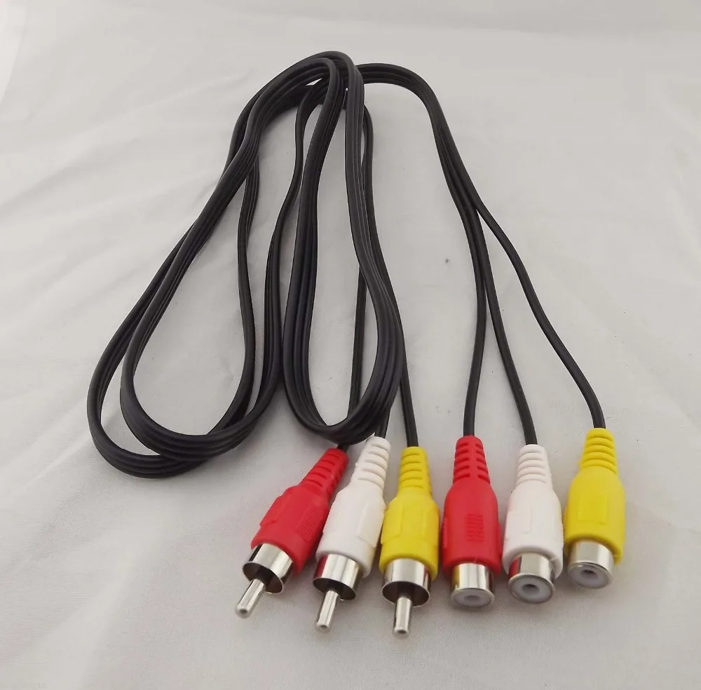 10 шт. 5 футов 3 RCA (L + R + V) Штекерный до 3 Женский удлинитель композитный шнур DVD HDTV
10 шт. 5 футов 3 RCA (L + R + V) Штекерный до 3 Женский удлинитель композитный шнур DVD HDTV