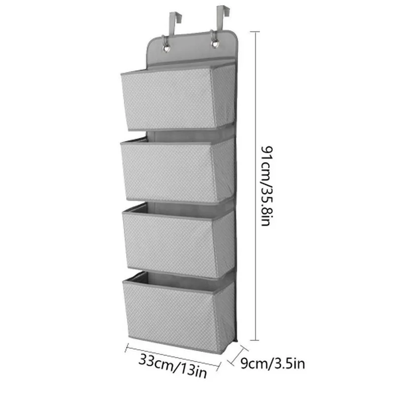 Multi-layer Hanging Storage Bag 4 Pockets Wall Mounted Wardrobe Hang Bag Wall Pouch Cosmetic Toys Organizer Hanging Storage Bags
Multi-layer Hanging Storage Bag 4 Pockets Wall Mounted Wardrobe Hang Bag Wall Pouch Cosmetic Toys Organizer Hanging Storage Bags