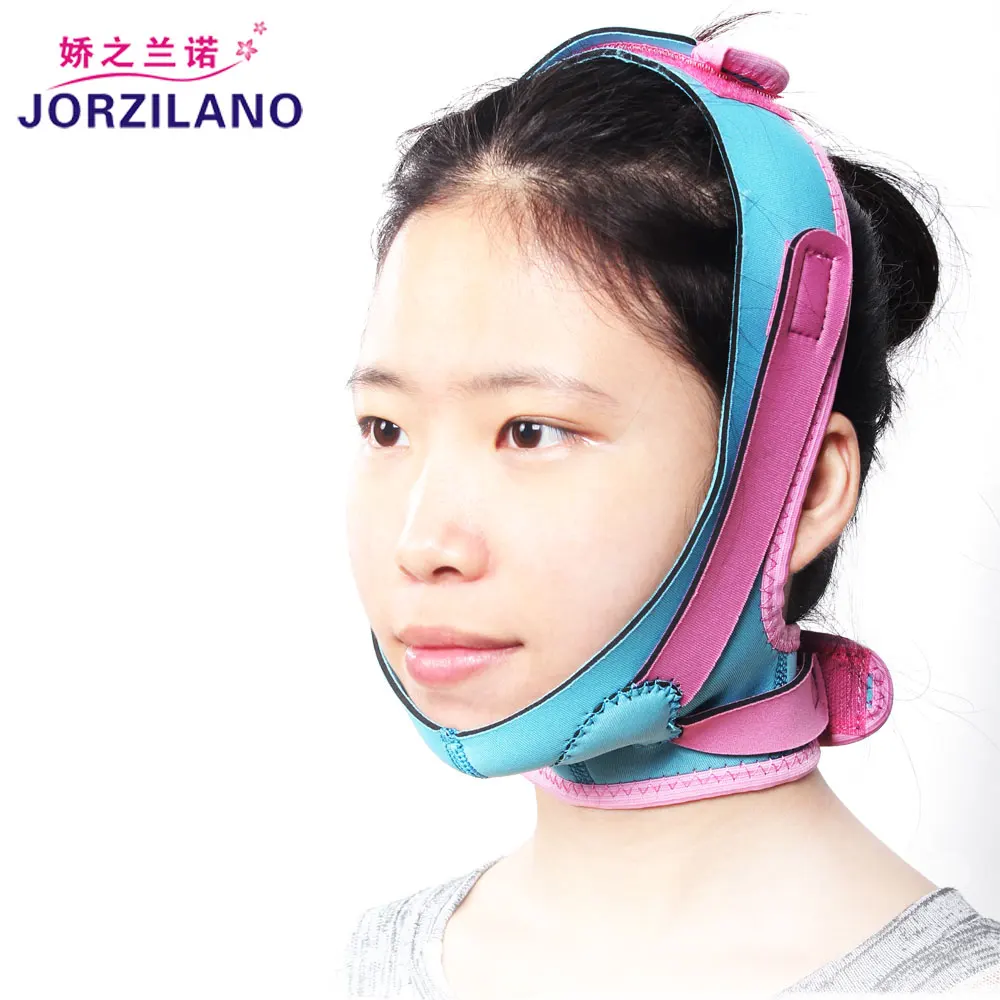 JORZILANO V Форма лица Lift до пояса повязки маска для сна массаж похудения инструменты