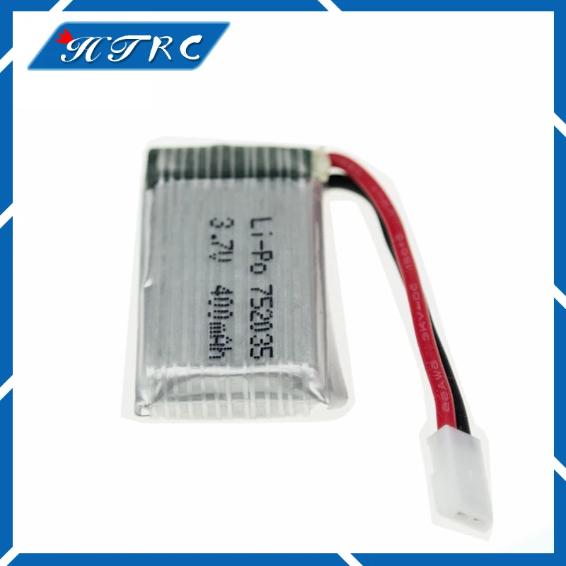 5 шт. 3.7 В 400 мАч lipo Батарея для Нибиру H99W jjrc H31 H6C H98 RC Quadcopter запасной Запчасти Drone