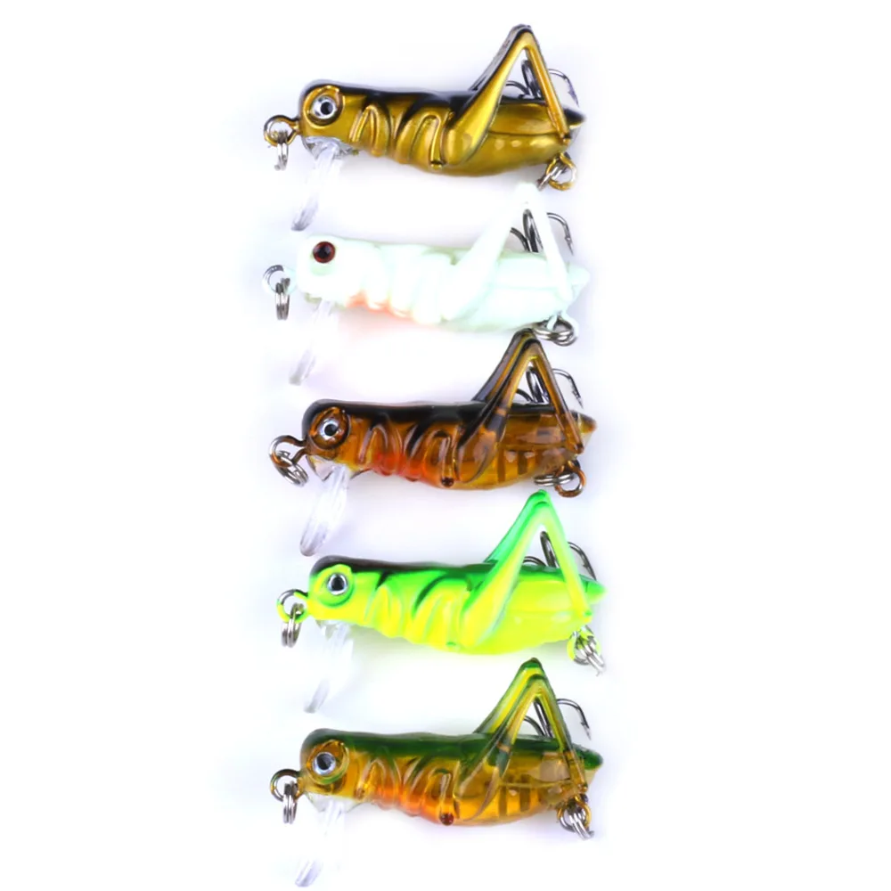 5pcs Locust Fishing Lures 3.5cm 3g Insect Baits Isca Artificial Wobblers Crankbaits Hard Fishing Baits Pesca Fishing Tackles
5pcs Locust Fishing Lures 3.5cm 3g Insect Baits Isca Artificial Wobblers Crankbaits Hard Fishing Baits Pesca Fishing Tackles