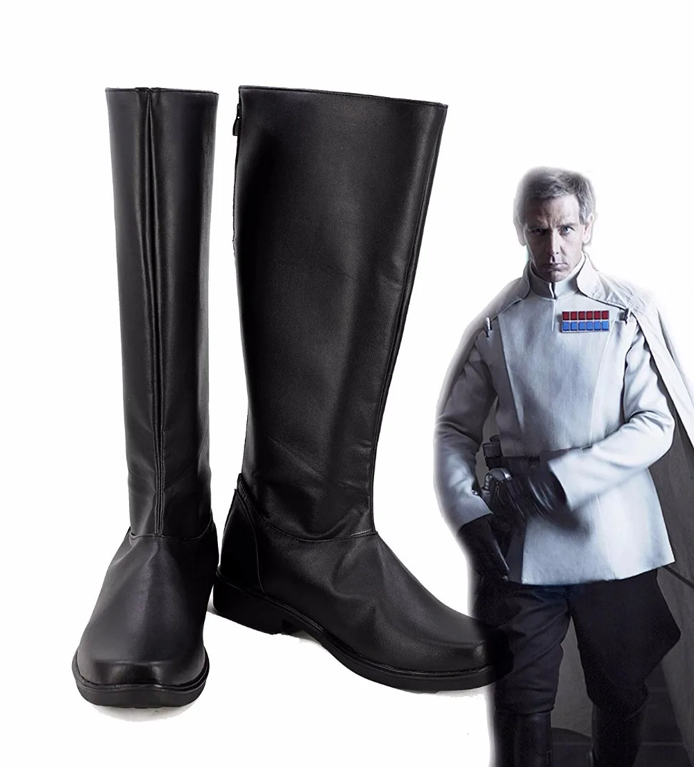 Rogue One: A Star Story Cosplay Orson Krennic Shoes Black High Boots Custom Made
Rogue One: A Star Story Cosplay Orson Krennic Shoes Black High Boots Custom Made