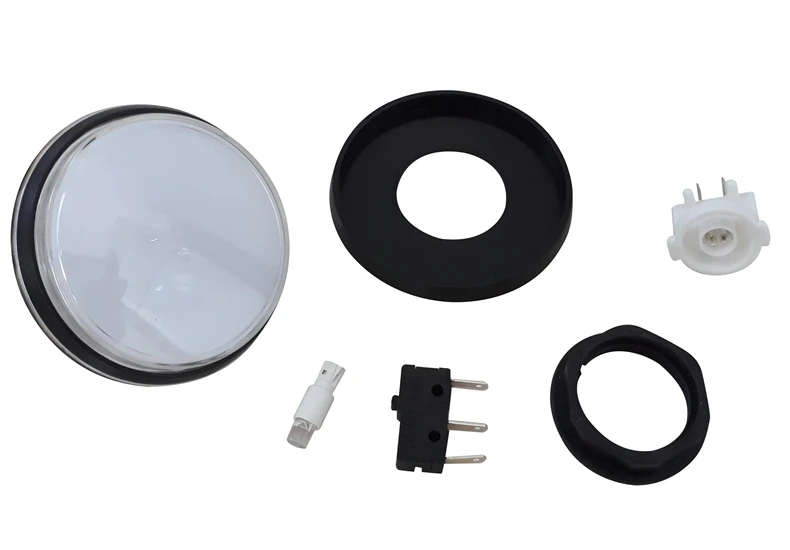 2 pcs of flat rainbow type 60MM lighted button illuminated round push button with zippy micro switch for casino game machine
2 pcs of flat rainbow type 60MM lighted button illuminated round push button with zippy micro switch for casino game machine