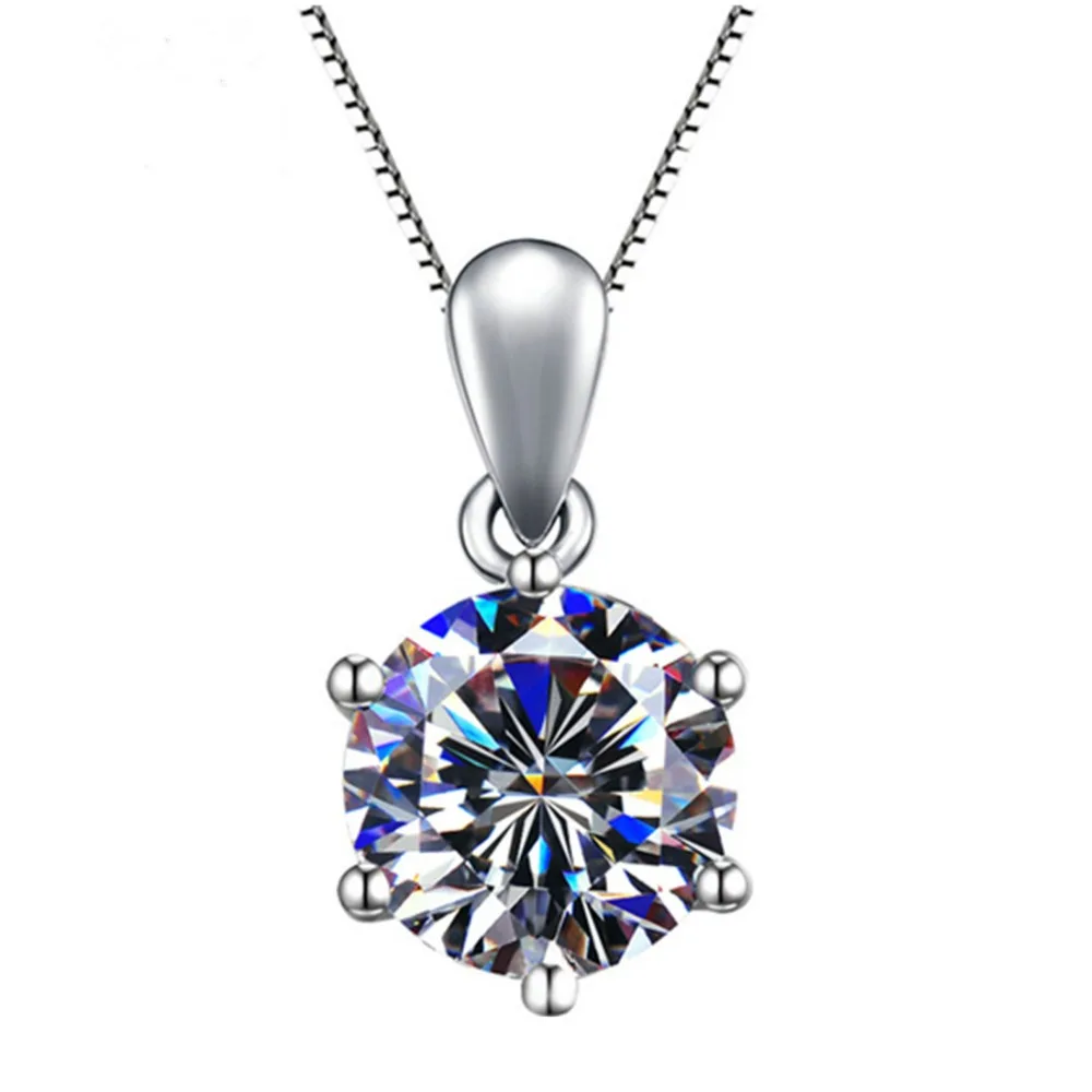 1CT Elegant Pendant Moissanite Jewelry Necklace 18inches White Gold Moissanite Pendant Prongs Anniversary Jewelry 750
1CT Elegant Pendant Moissanite Jewelry Necklace 18inches White Gold Moissanite Pendant Prongs Anniversary Jewelry 750