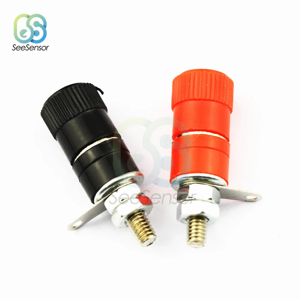 5 Pairs 10PCS JS-910B 4mm Banana Plug Jack Socket Female Binding Post For Speaker Audio Terminals Splice
5 Pairs 10PCS JS-910B 4mm Banana Plug Jack Socket Female Binding Post For Speaker Audio Terminals Splice