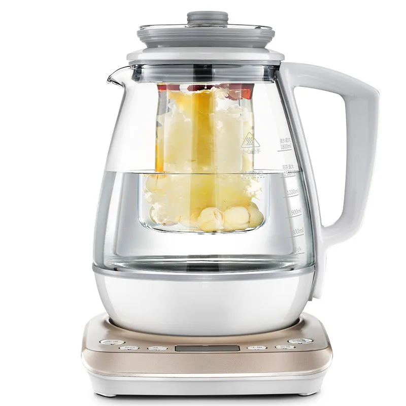 Electric kettle Multi-function bird's nest pot fully automatic and thickened glass electric hot brew tea
Electric kettle Multi-function bird's nest pot fully automatic and thickened glass electric hot brew tea