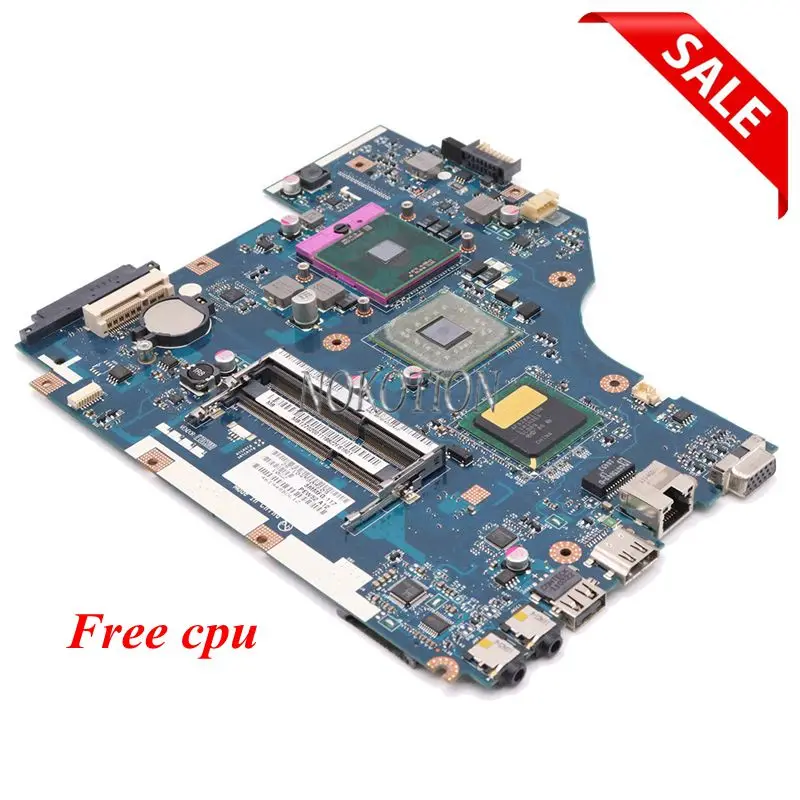 NOKOTION Laptop Motherboard for ACER 5336 5736 5736z series MBR4G02001 PEW72 LA-6631P Mainboard GL40 GMA 4500M DDR3 Free CPU
NOKOTION Laptop Motherboard for ACER 5336 5736 5736z series MBR4G02001 PEW72 LA-6631P Mainboard GL40 GMA 4500M DDR3 Free CPU