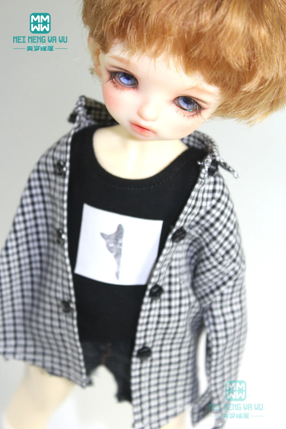 BJD accessories Casual printed shirt, vest, shorts Tank for 28-30cm BJD YOSD Doll clothes
BJD accessories Casual printed shirt, vest, shorts Tank for 28-30cm BJD YOSD Doll clothes