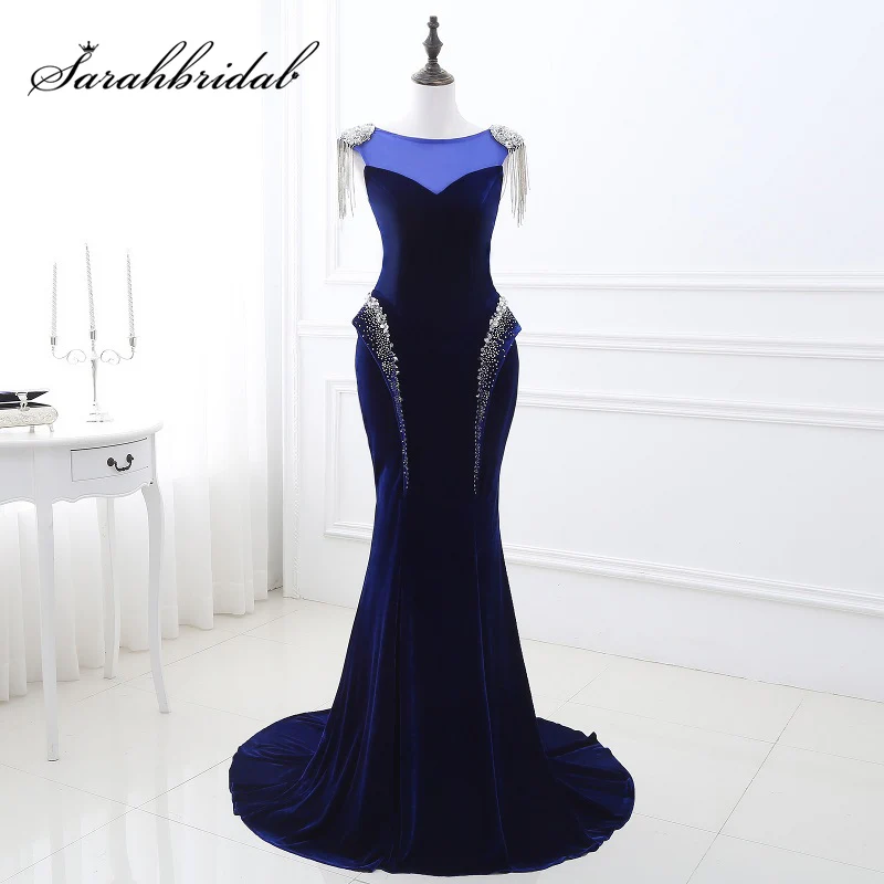 Elegant Royal Blue Long Mermaid Celebrity Dresses 2021 Dubai Arabic Beaded Red Carpet Robe De Soiree Formal Party Gowns SQS079
Elegant Royal Blue Long Mermaid Celebrity Dresses 2021 Dubai Arabic Beaded Red Carpet Robe De Soiree Formal Party Gowns SQS079