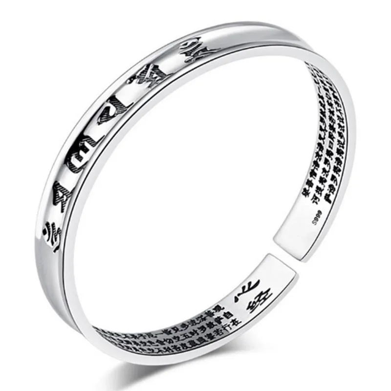 Charm Sutra Silver Plated Bangles Men Jewelry Vintage Thai Silver Bangles For Women Accessories Trendy Boy Lovers Christmas Gift
Charm Sutra Silver Plated Bangles Men Jewelry Vintage Thai Silver Bangles For Women Accessories Trendy Boy Lovers Christmas Gift