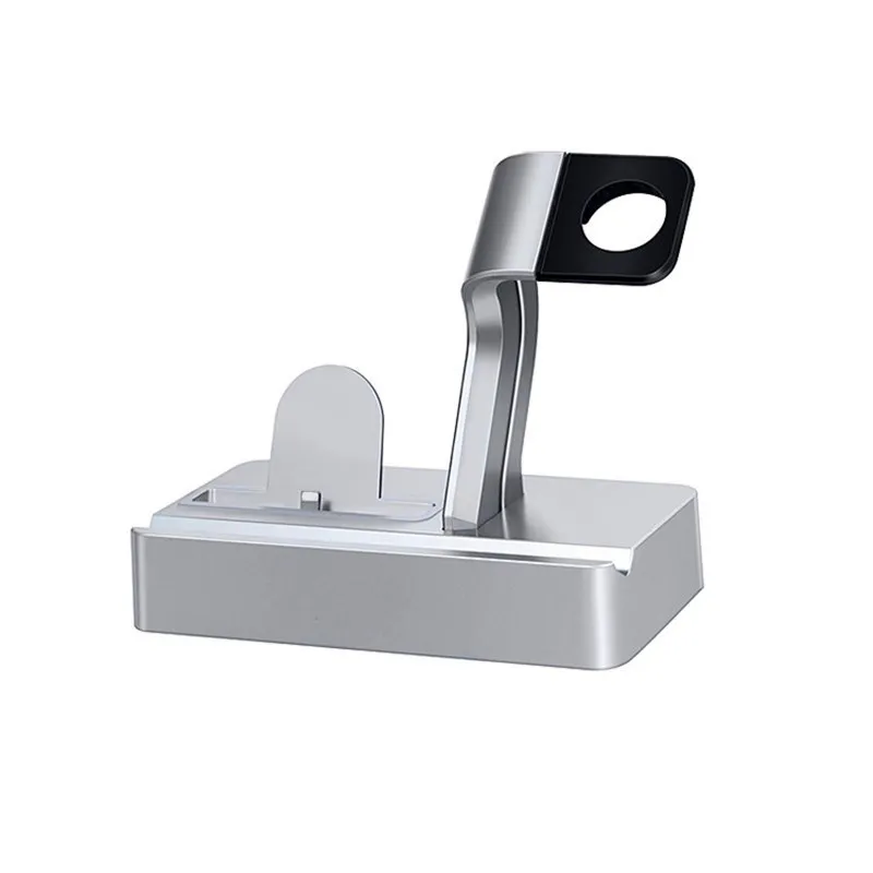 2 in 1 Charging Stand Dock For iPhone 6 6S 7 8 Smartphones Holder Station Apple Watch iPad | Мобильные телефоны и