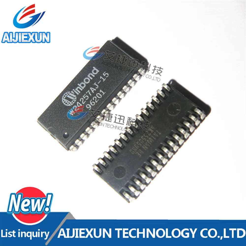 10Pcs W24257AJ-15 W24257AJ SOJ28 32K X 8 High Speed CMOS Static RAM in stock 100%New and original
10Pcs W24257AJ-15 W24257AJ SOJ28 32K X 8 High Speed CMOS Static RAM in stock 100%New and original