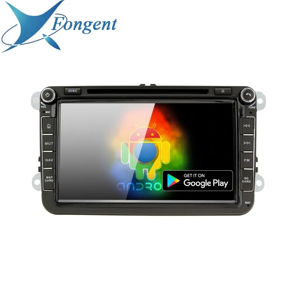 Для VW Passat B6 B7 Jetta Caddy Tiguan Golf Polo Skoda Yeti Superb Android 9 0 автомобильный DVD GPS стерео блок радио