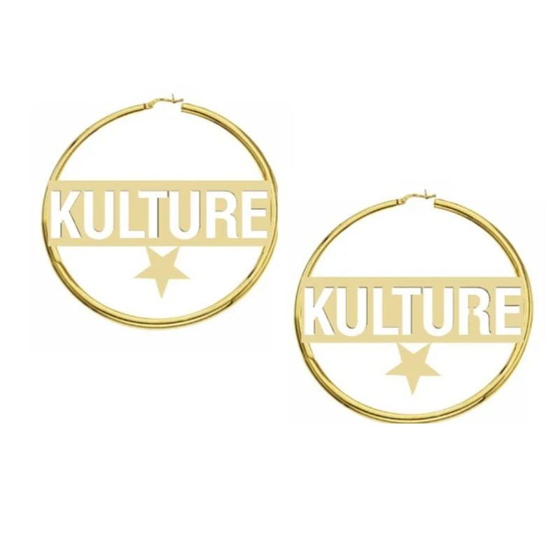 Personalized Custom Name With Small Hoop Earrings For Women Stainless Steel Jewelry 70MM Big Circle Round Loop Earrings BFF Gift
Personalized Custom Name With Small Hoop Earrings For Women Stainless Steel Jewelry 70MM Big Circle Round Loop Earrings BFF Gift