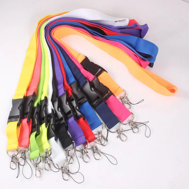 500PCS Keychain Lanyard Neck Strap Key Ring For ID Pass Card Badge Gym Key Mobile Phone USB Holder Hang Rope Lanyard
500PCS Keychain Lanyard Neck Strap Key Ring For ID Pass Card Badge Gym Key Mobile Phone USB Holder Hang Rope Lanyard