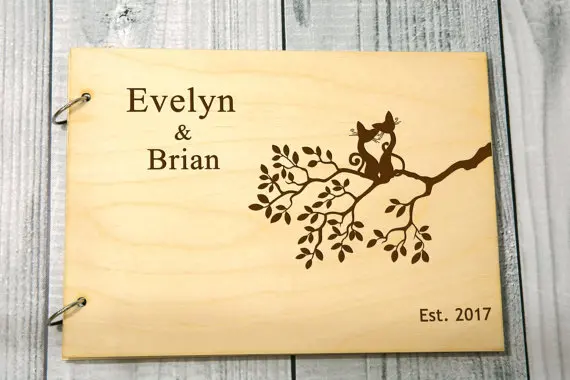 Персонализированные кошки на дереве, альтернативный деревенский Свадебный гостевой альбом, книга с гравировкой, деревянные гостевые книги...
Персонализированные кошки на дереве, альтернативный деревенский Свадебный гостевой альбом, книга с гравировкой, деревянные гостевые книги...